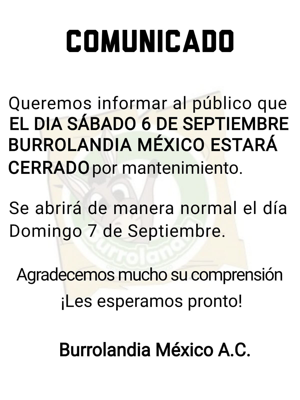 Comunicado 1